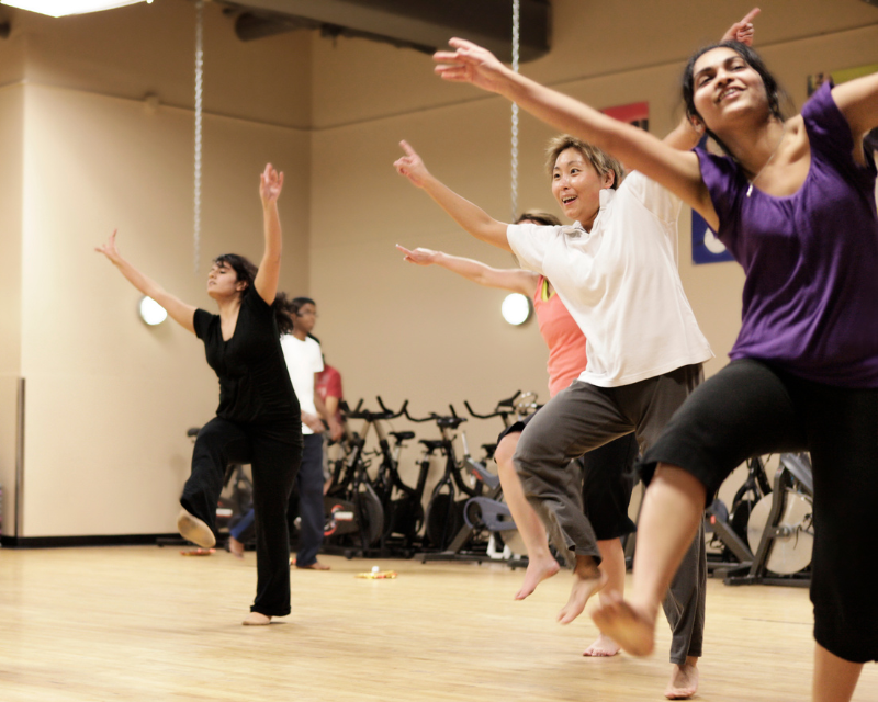 Bollywood dance class