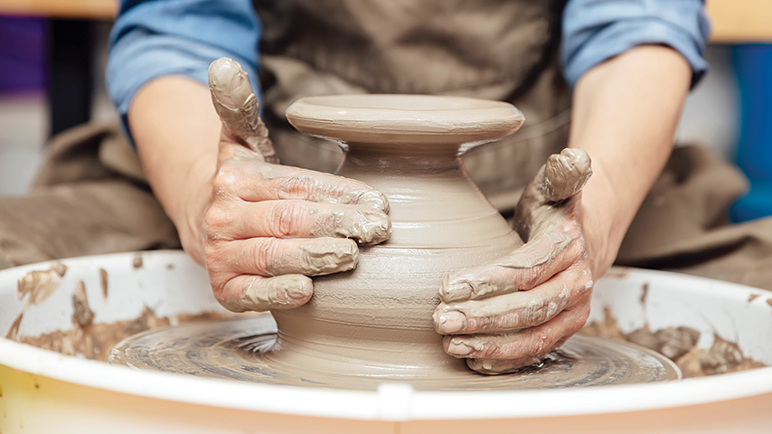 Photo of a 3D sculptural art project