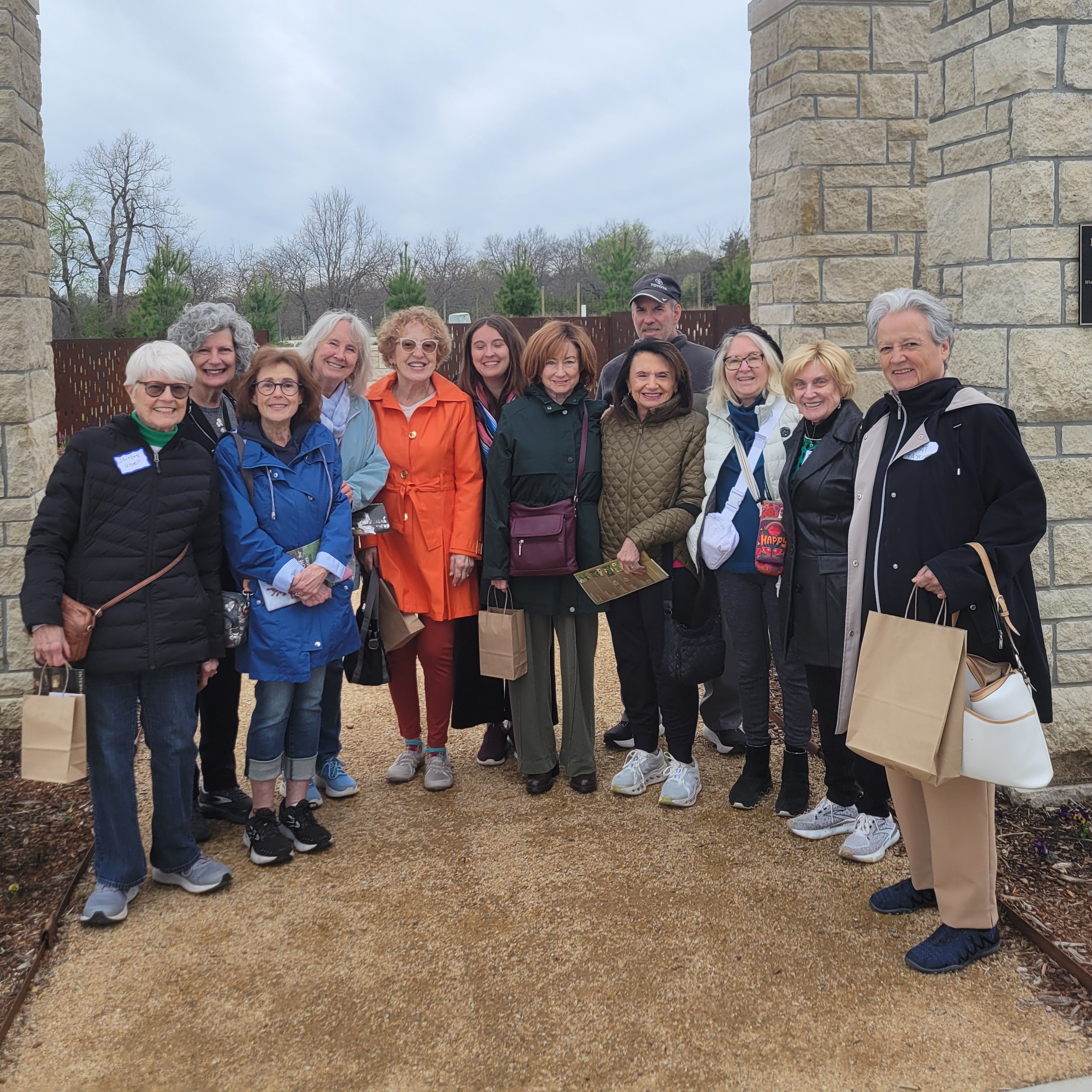 Group of people on a day trip