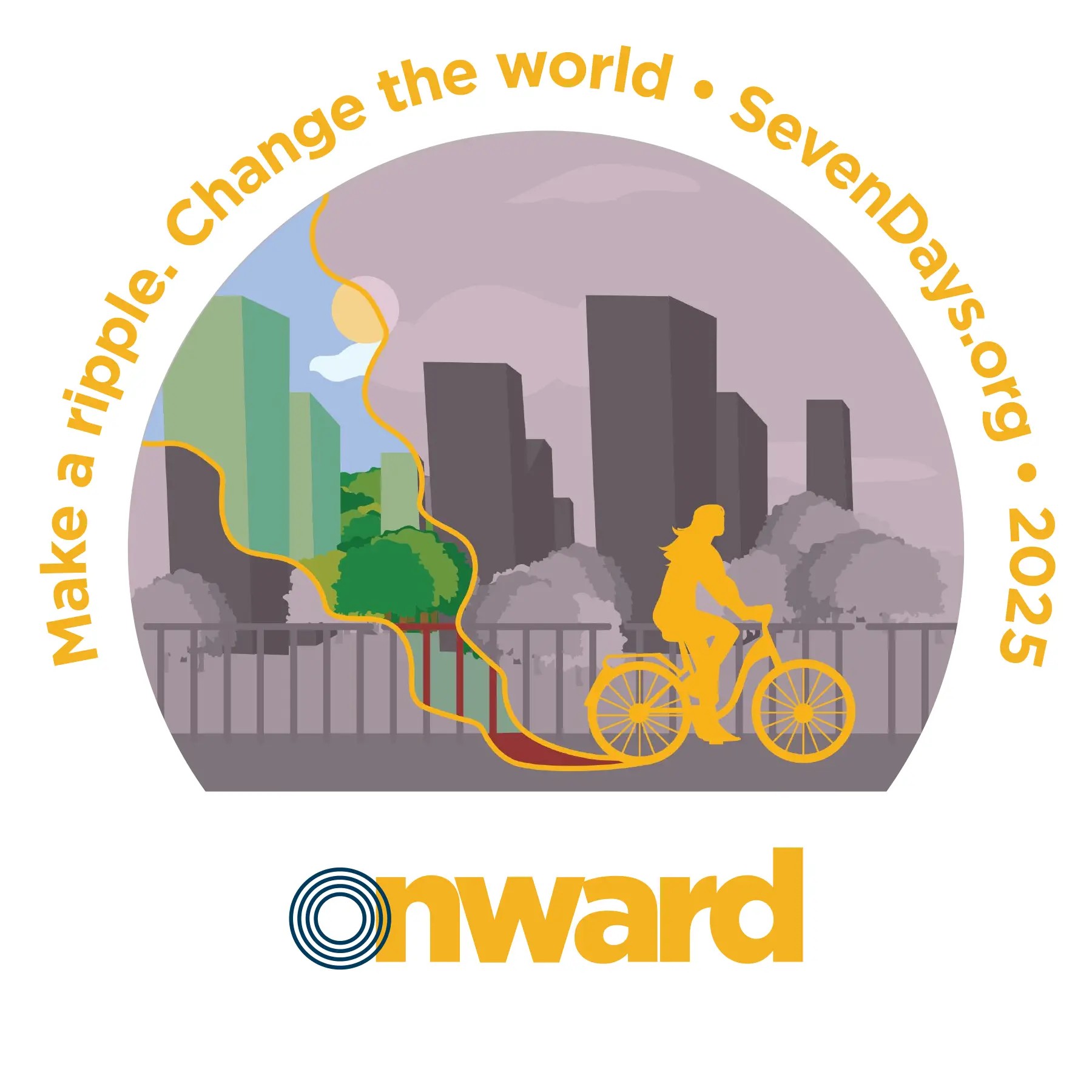 SevenDays Onward button