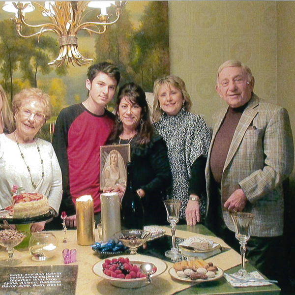 Kathy and Bob DeWitt with their children and grand children.